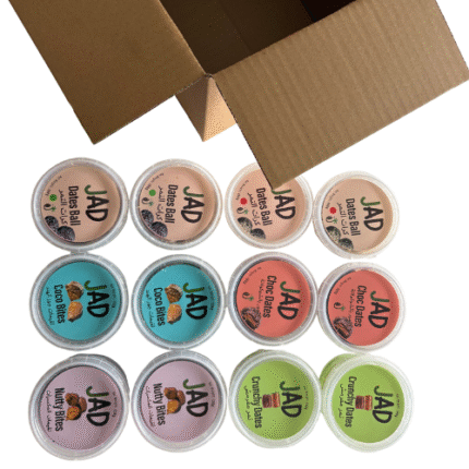 JAD's Premium Box 12 PCS 6 Kinds |كرتون التميز من جاد - ١٢ علبه ٦ أنواع