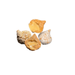 Mixed stuffed date balls coated with sesame and coconut – 180g| كرات التمر المحشيه المشكلة ومغطاه بالسمسم وجوز الهند ١٨٠ جم